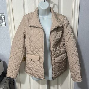 Quilted Tan Jacket